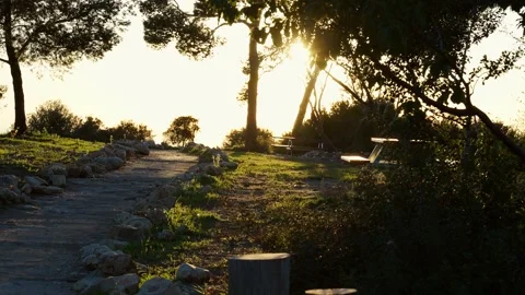 PARKSUNSET Stock Footage 266959717