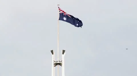 Parlament in Australia, Canberra 3 Stock Footage 10818921