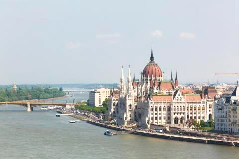 Parlamient of Budapest Foto stock