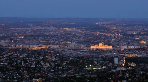 Parliament from above Stock Footage 37158182