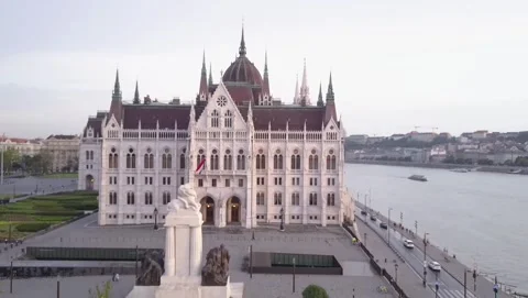 Parliament of Budapest Stock Footage 204149681