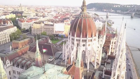 Parliament of Budapest Stock Footage 204149884