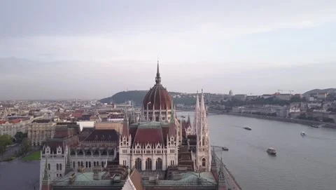 Parliament of Budapest Stock Footage 204150379