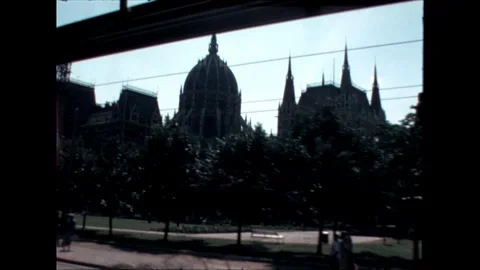 Parliament Building Corner View Stock Footage 278410054