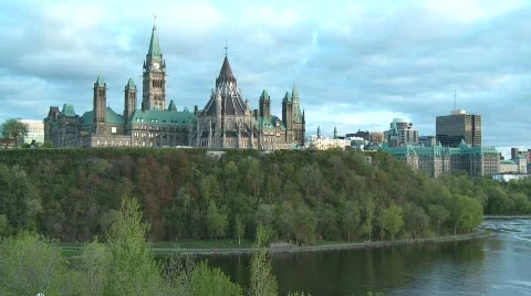 Parliament of Canada 5 Video stock 631968
