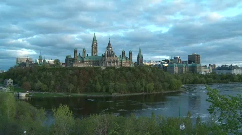 Parliament of Canada Stock Footage 632165