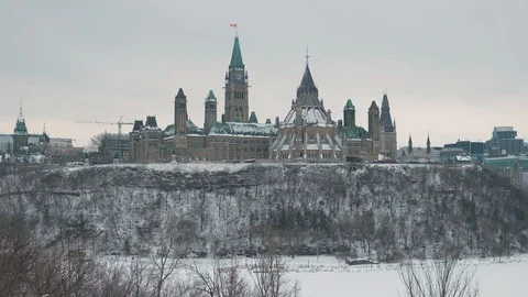 Parliament of Canada Stock Footage 102536741