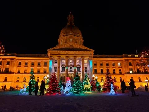 Parliament of Edmonton Stock Photos