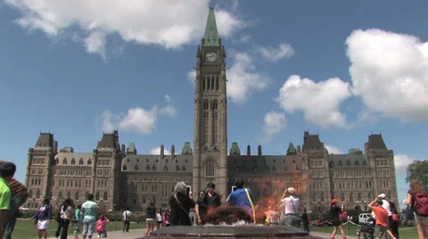 Parliament Hill Stock Footage 32324702