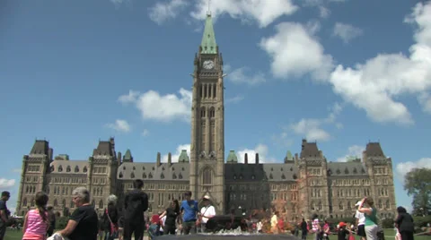 Parliament Hill Stock Footage 32324715