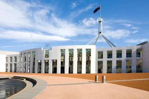 Parliament House, Canberra, Australia Stock Photos