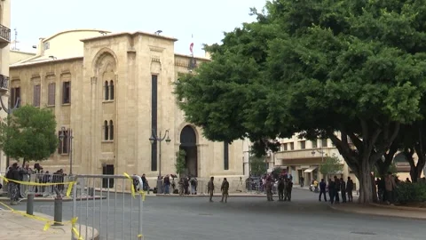 Parliament of Lebanon  Stock-Footage 321016053