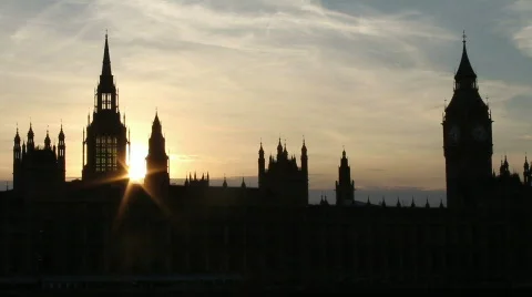 Parliament Timelapse 库存影片 800577