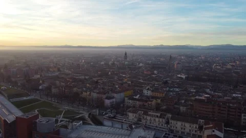 Parma Blue sunset with blue sky. Vídeos de archivo 303618768