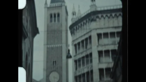Parma Cathedral 1957 Stock Footage 290927397