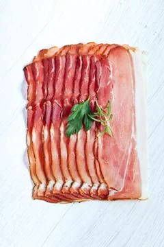 Parma ham. Stock Photos