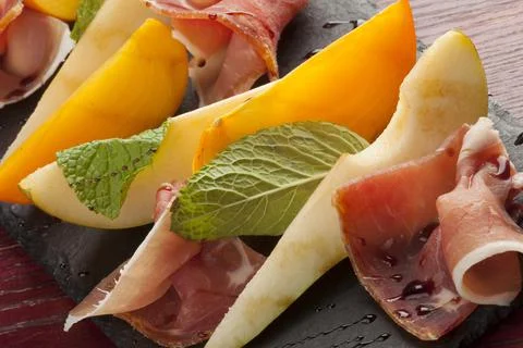Parma ham Stock Photos