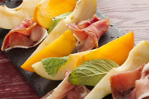 Parma ham Stock Photos