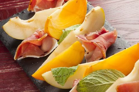 Parma ham Stock Photos