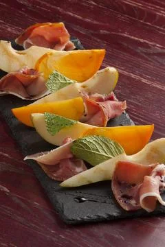 Parma ham Stock Photos