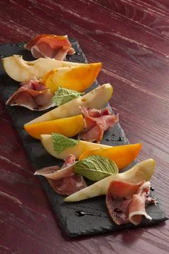 Parma ham Stock Photos