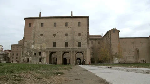 Parma landmarks outdoor in Italy Stock-Footage 24821272