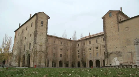 Parma landmarks outdoor in Italy Stock Footage 24821328