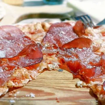 Parma pizza Stock Photos