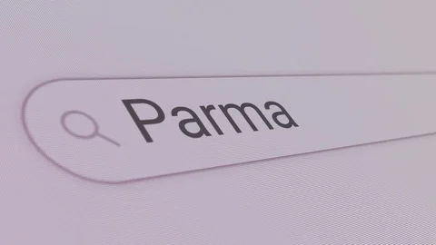 Parma Search Bar Stock-Footage 125077873