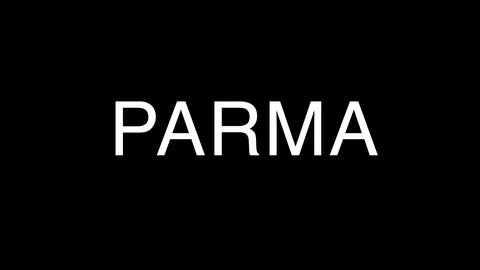 Parma Title Animation Stock Footage 129079950