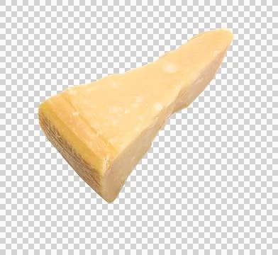 Parmesan cheese on white background Stock Photos