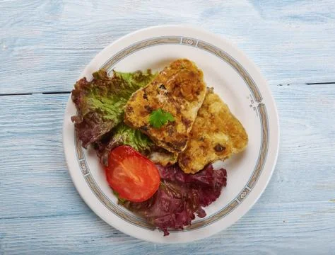 Parmesan Pork Chops 写真素材