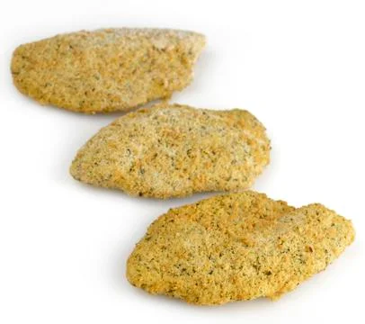 Parmesan tilapia fillets Stock Photos