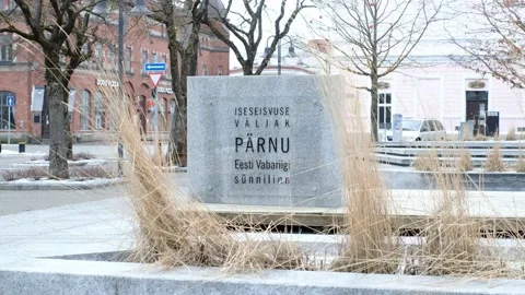 Pärnu Independence square. Stock Footage 170942154