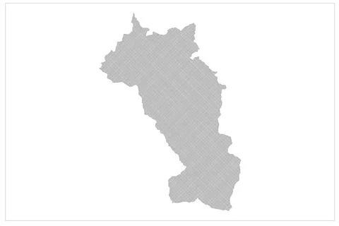 Paro vector map Stockillustratie