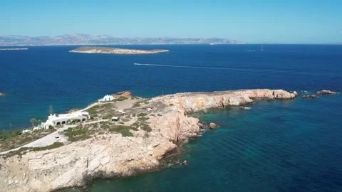 Paros Coast 3 Stock Footage 307496820
