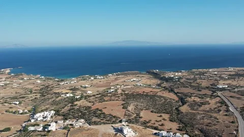 Paros Countryside Stock Footage 307479334