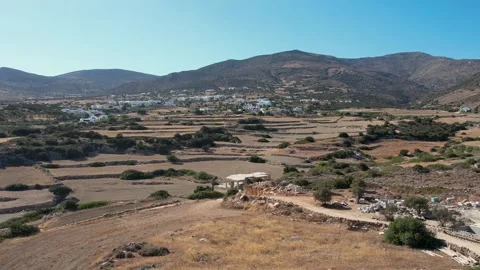 Paros Countryside Stock Footage 307481482