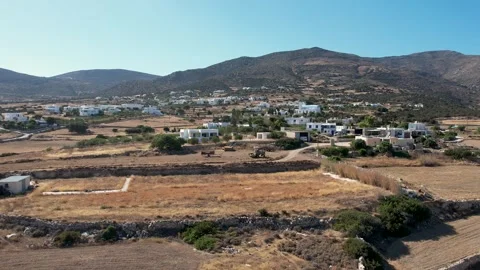 Paros Countryside Stock Footage 307819578