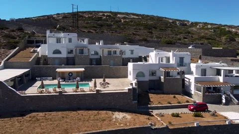 Paros, Greece - 09/15/2022: A random guy on the street Stock Footage 291283859