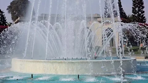 Parque De La Reserva At Lima In Capital City Peru. Vídeos de archivo 337684258