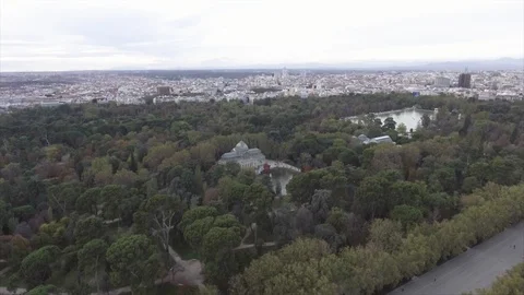 Parque El Retiro Stock Footage 97253429