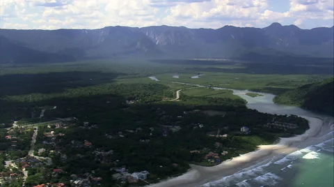Parque Estadual Restinga De Bertioga Stock-Footage 65443502