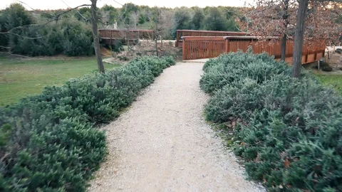 The Parque Forestal De Valdebebas in Madrid, Spain Stock Footage 124038145