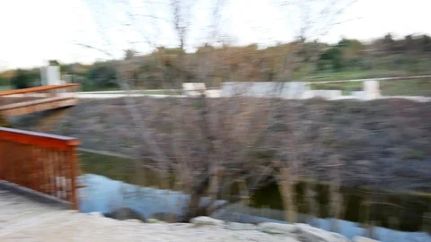 The Parque Forestal De Valdebebas in Madrid, Spain Stock Footage 124328473