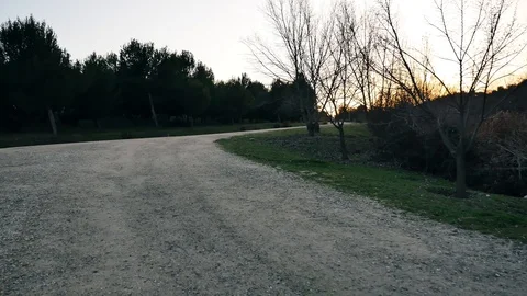 The Parque Forestal De Valdebebas in Madrid, Spain Stock Footage 124332278