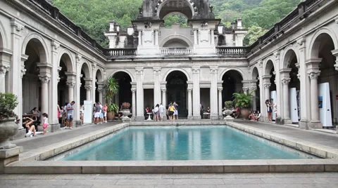 Parque lage Stock Footage 37650100