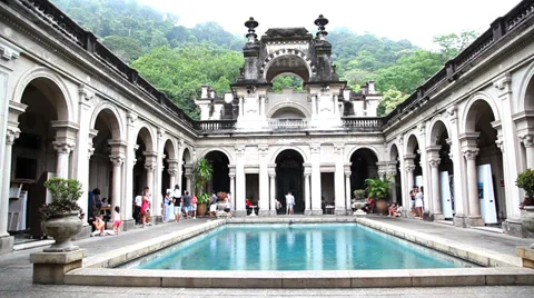 Parque Lage Video stock 37661997