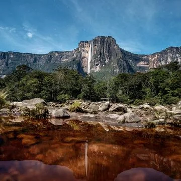 Parque National Canaima Bolivar Venezuela Stock Photos