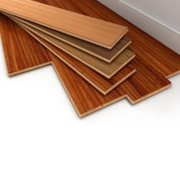 Parquet floor installation Stock Illustration